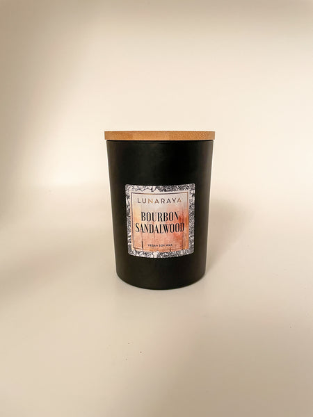 Bourbon Sandalwood Soywax Candle