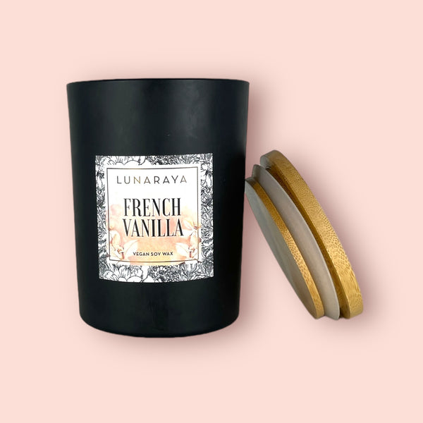 French Vanilla Soy Wax Candle