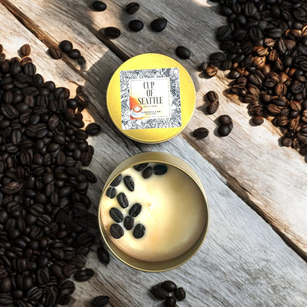 Cup of Seattle Coffee candle